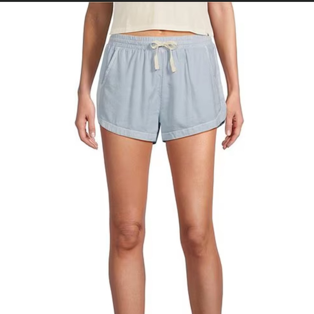 On the road Light Gray/blue Women's Shorts